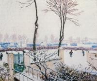 Sisley, Alfred - Approach to the Railway Station